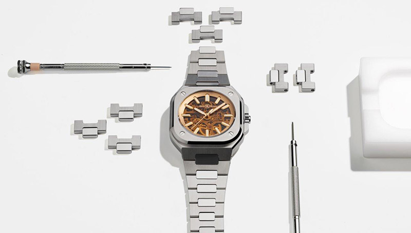 علامة Bell & Ross تضيف نسخة ذهبية متميّزة إلى مجموعة Skeleton